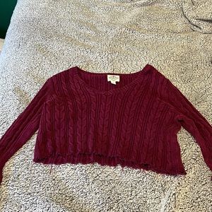 Cropped sweater !